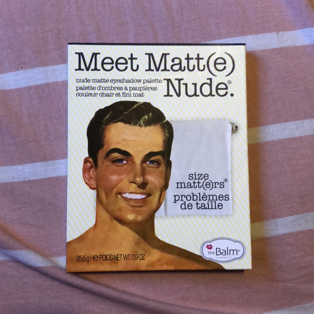 The balm meet matte nude pallet